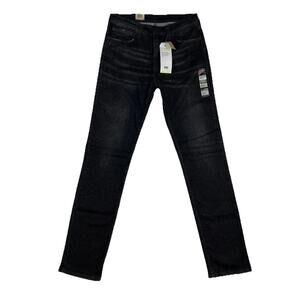NWT Levi’s 511 Slim Fit Jeans Men’s 32x34 Black Stretch Denim Five Pocket